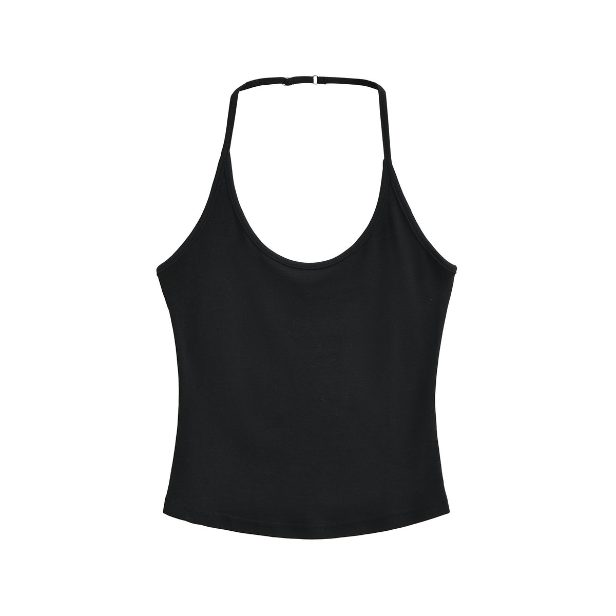 Seamless Halter Neck Athletic Crop Tank