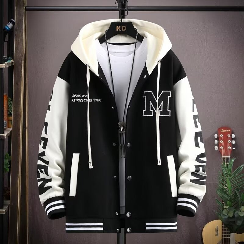 Urban Contrast Heavyweight Varsity Hoodie