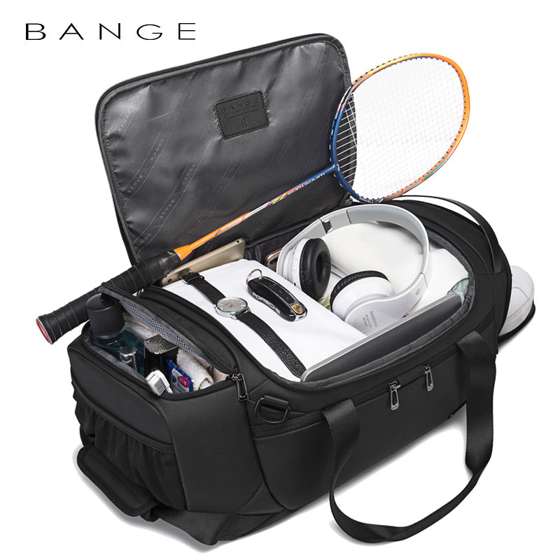 BANGE Executive Dry/Wet & Shoe Compartment Travel Duffel