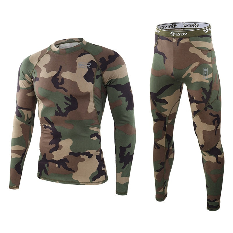 Pro-Thermo Tactical Compression Fleece Base-Layer Set