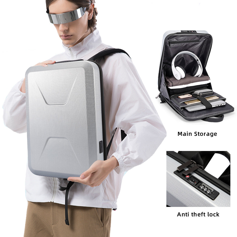 Stealth Armor Hard Shell Anti-Theft Backpack