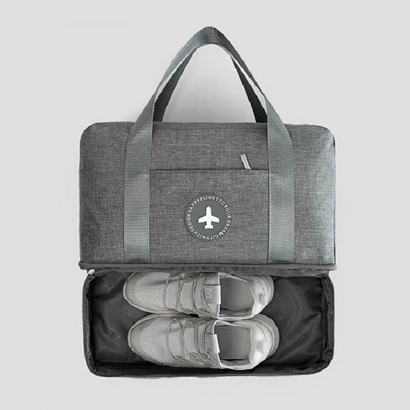 Double-Deck Waterproof Cationic Travel & Weekend Duffle