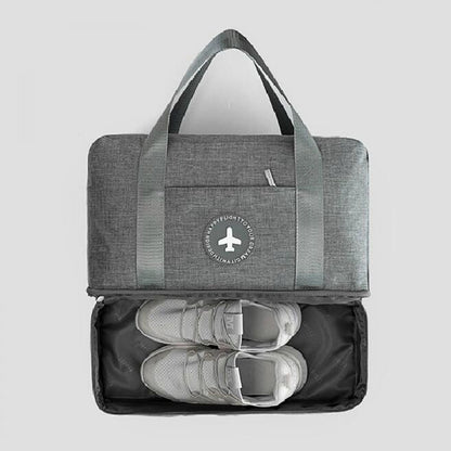 Double-Deck Waterproof Cationic Travel & Weekend Duffle