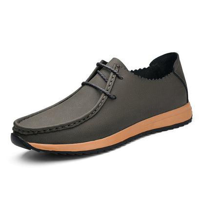 Men's Retro Breathable Moc-Toe Casual Loafers