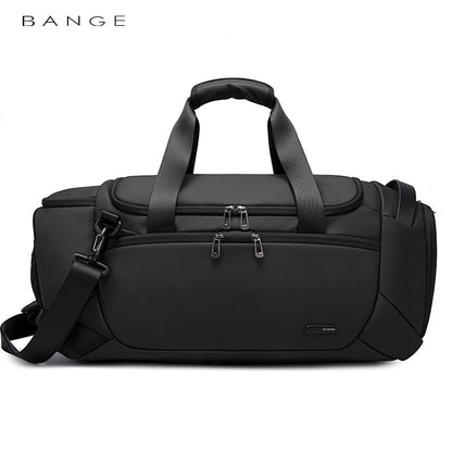 BANGE Executive Dry/Wet & Shoe Compartment Travel Duffel