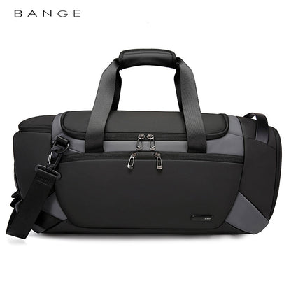 BANGE Executive Dry/Wet & Shoe Compartment Travel Duffel