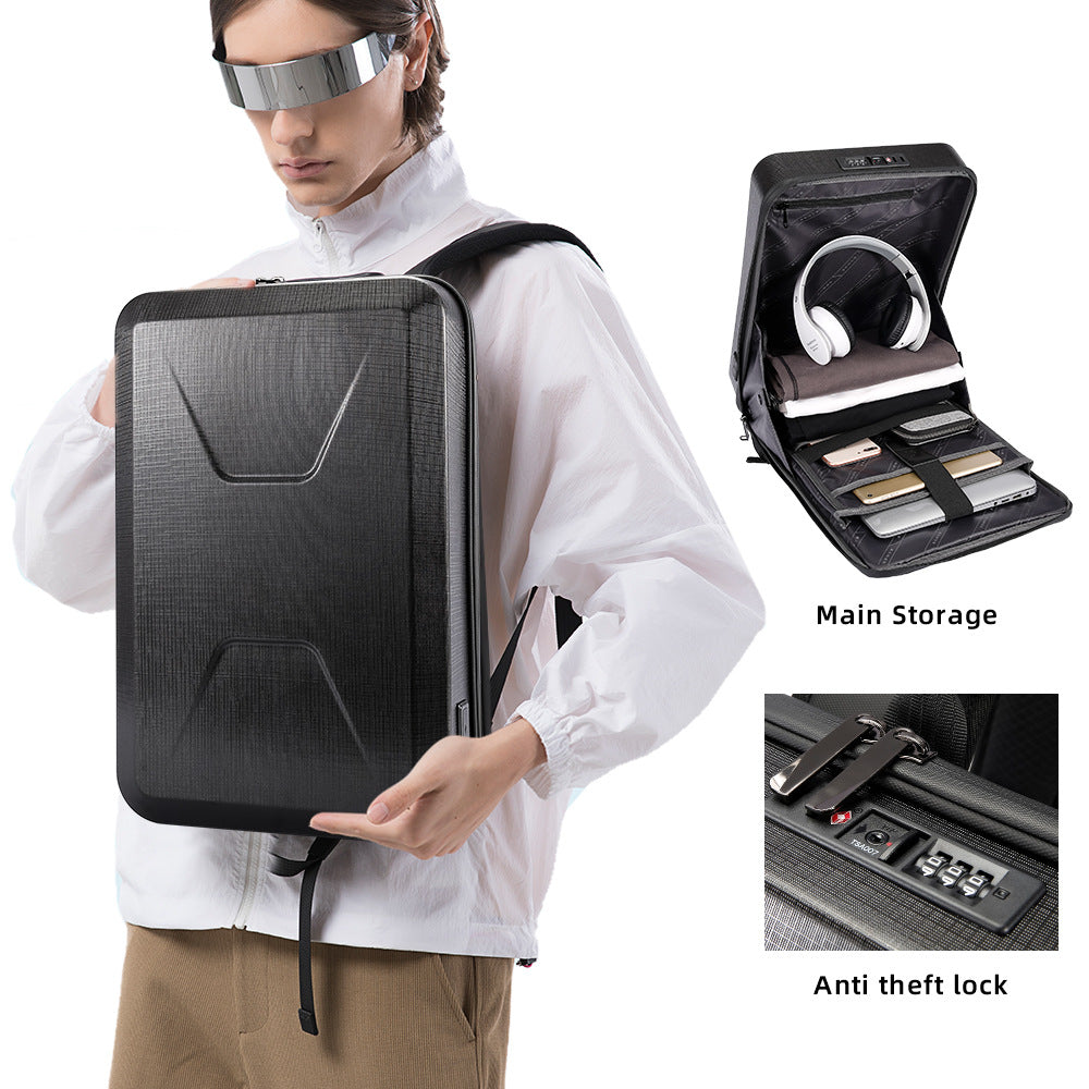 Stealth Armor Hard Shell Anti-Theft Backpack