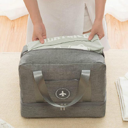 Double-Deck Waterproof Cationic Travel & Weekend Duffle