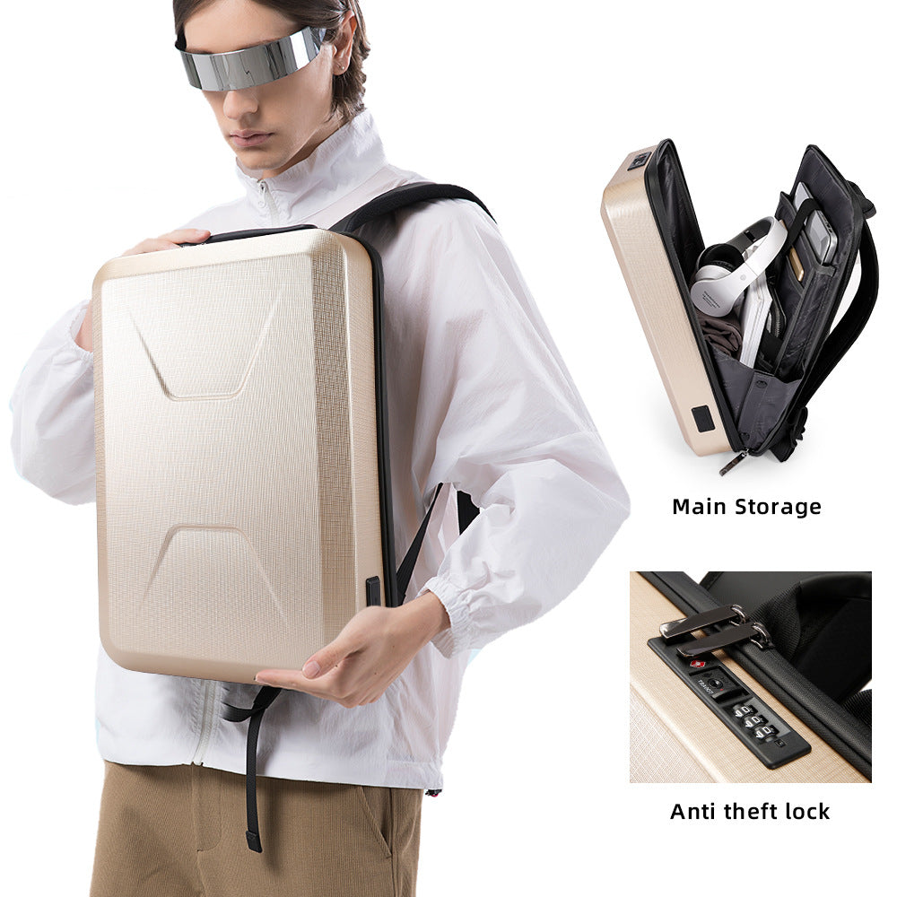 Stealth Armor Hard Shell Anti-Theft Backpack