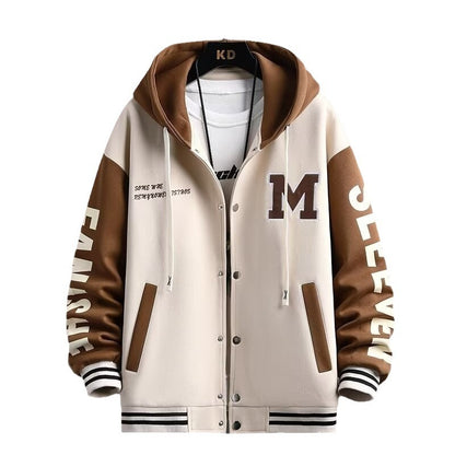 Urban Contrast Heavyweight Varsity Hoodie
