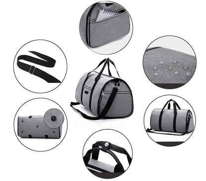 Executive 2-in-1 Convertible Suit & Garment Duffel Bag