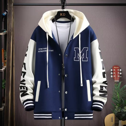 Urban Contrast Heavyweight Varsity Hoodie