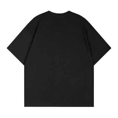 Distressed Urban Shoulder-Detail Tee