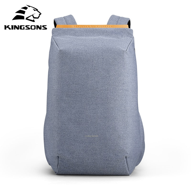 Kingsons Anti-Theft Waterproof Laptop Backpack with USB Port