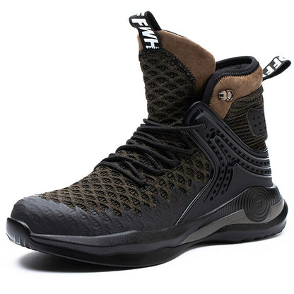 Indestructible Steel-Toe Work & Tactical Sneakers