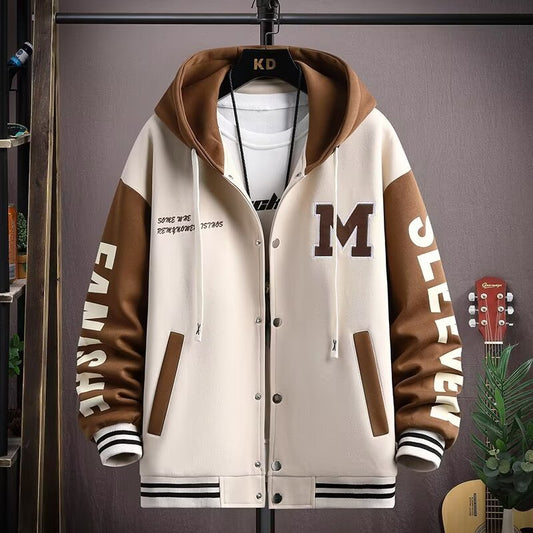 Urban Contrast Heavyweight Varsity Hoodie