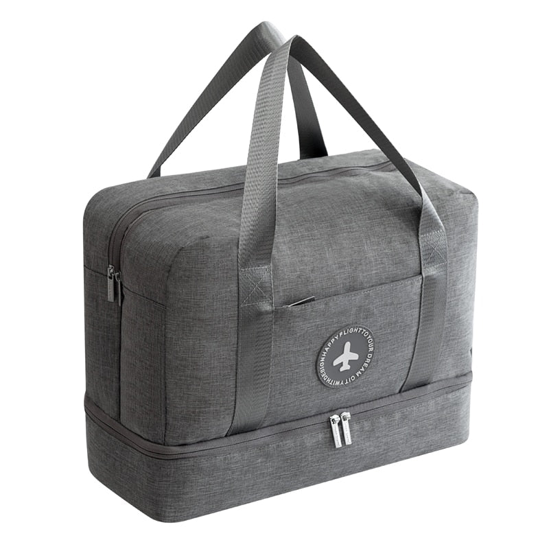 Double-Deck Waterproof Cationic Travel & Weekend Duffle