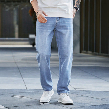 Urban Vintage Washed Straight Jeans